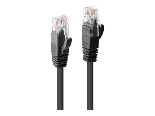 LINDY Cat.6 UTP Cable Black 2m