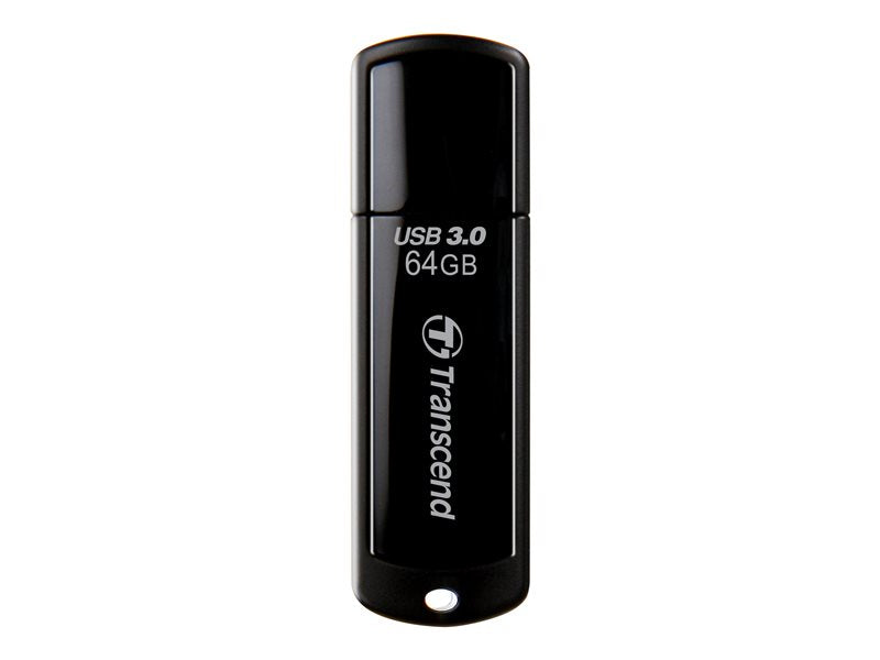 TRANSCEND 64Go Clé USB USB3.1 Gen1 - Classique - Noir