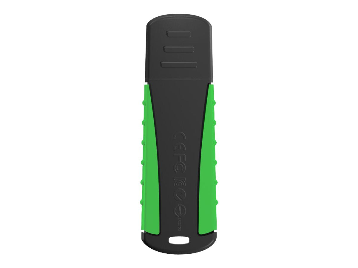 TRANSCEND TRANSCEND 64Go Clé USB 3.1 Gen 1 - Antichoc Vert