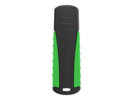 TRANSCEND TRANSCEND 64Go Clé USB 3.1 Gen 1 - Antichoc Vert