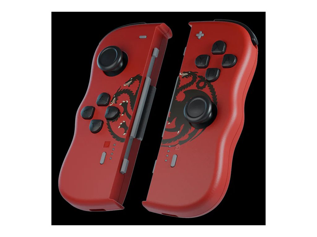 LEXIP LEXIP X GAME OF THRONES Black Lights Twinpads Controller Red