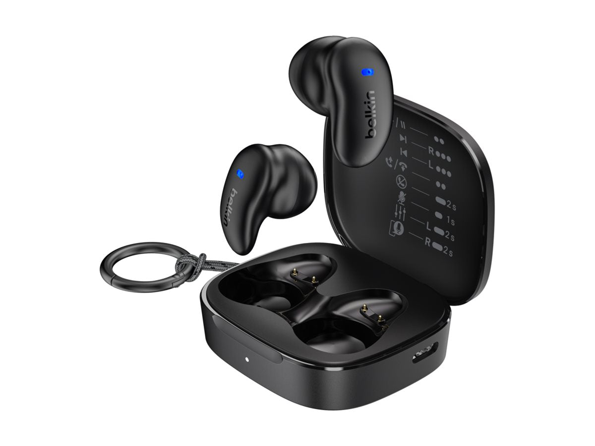 BELKIN BELKIN SoundForm Anywhere True Wireless Earbuds Black