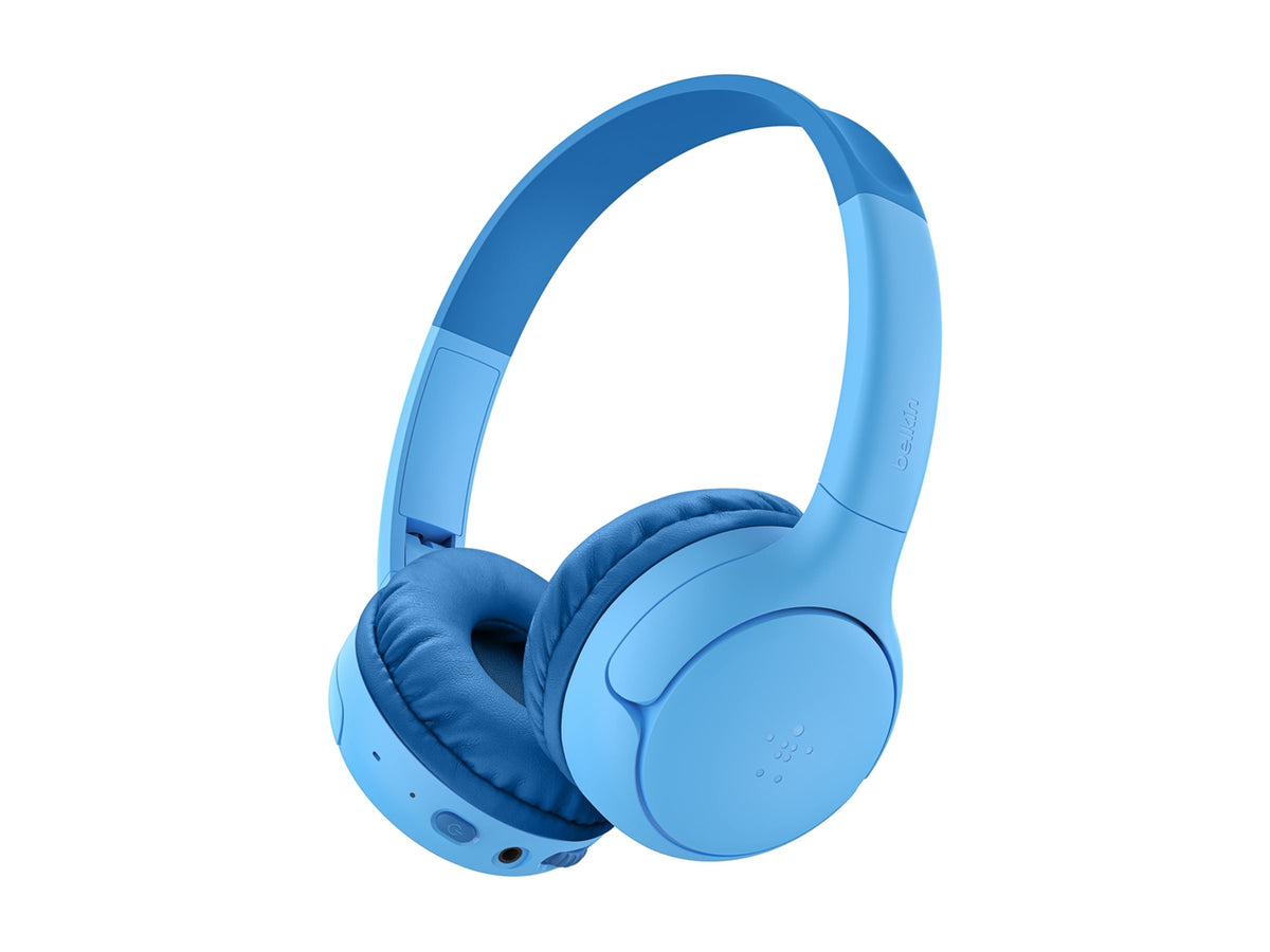 BELKIN SoundForm Mini 2 Kids Wireless On-Ear Headphones Blue