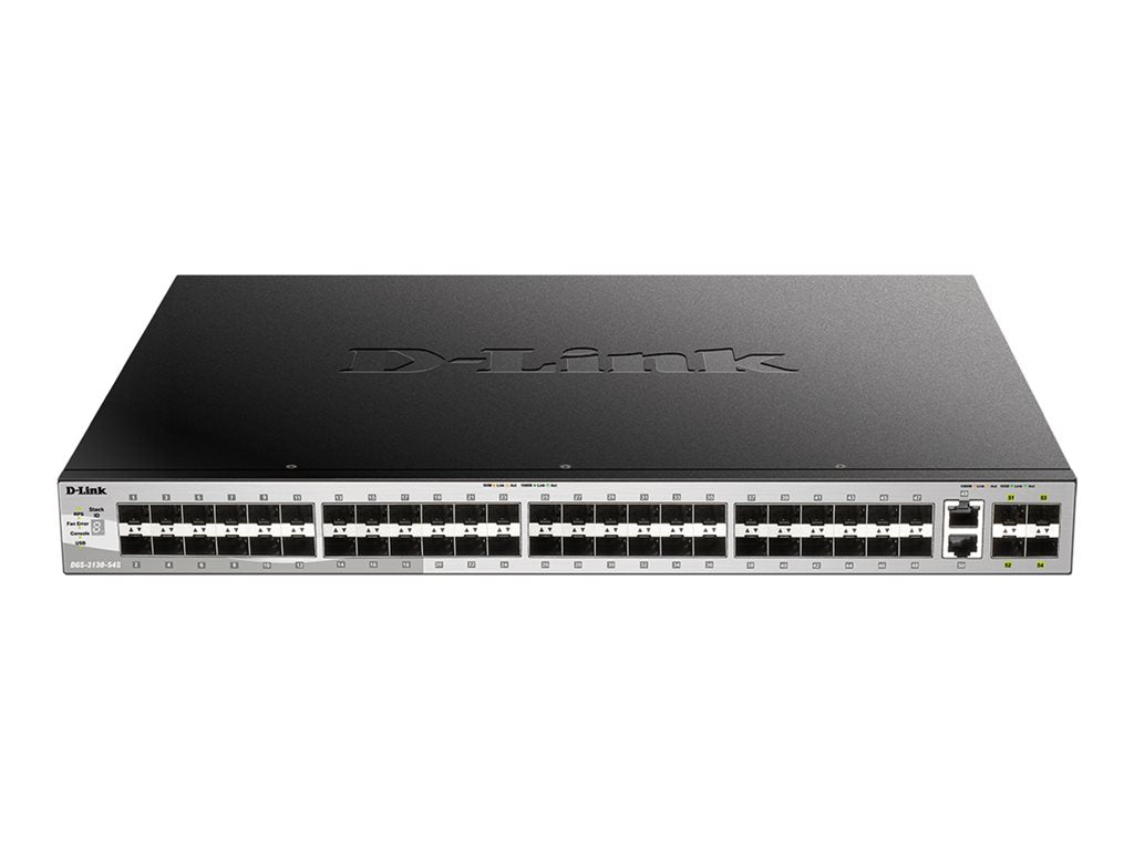 D-LINK D-LINK 54-Port Layer 3 Fiber Gigabit Stack Switch