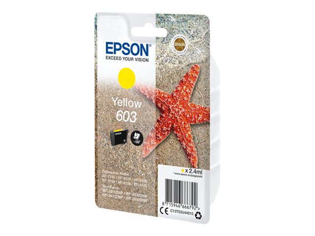 EPSON 1LB Singlepack Yellow 603 Ink