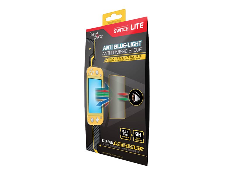 STEELPLAY Verre Protection Ecran 9H Anti Lumiere Bleue SWITCH LITE