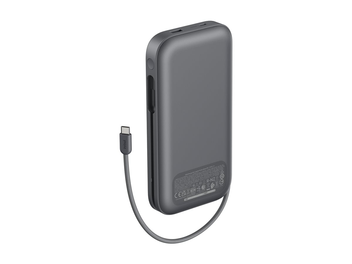 BELKIN BoostCharge 27k 240wPD Power Bank with Integrated cable and digital display