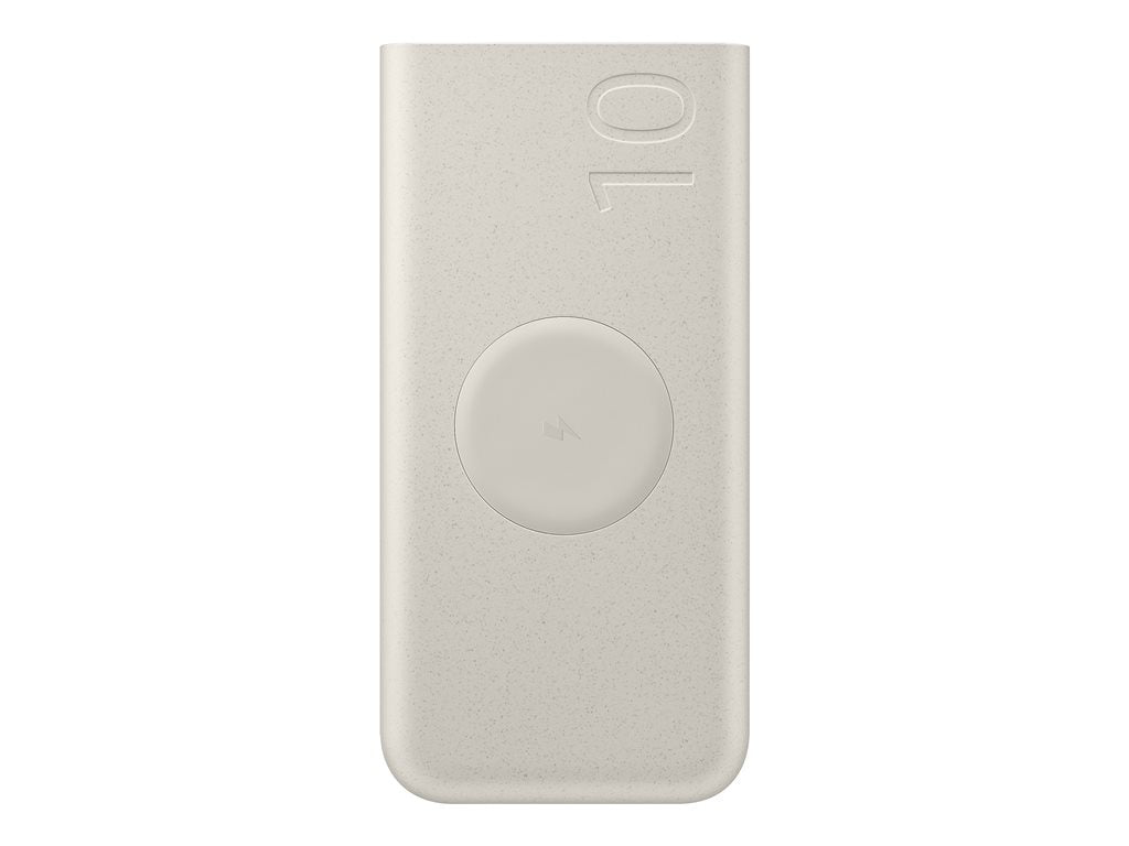 SAMSUNG Wireless External Battery 25W 10000mAh recycled materials Beige