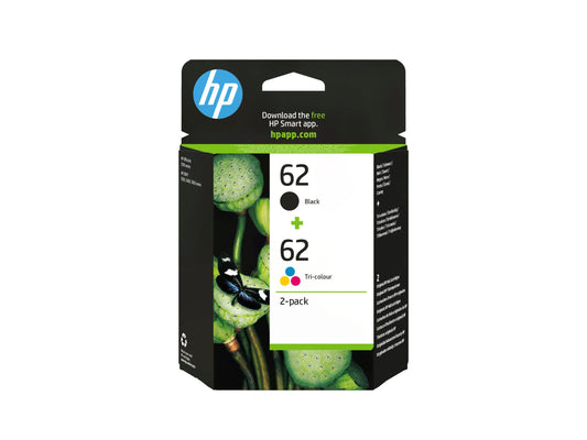 HP 62 original Ink cartridge N9J71AE 301 combo 2-Pack
