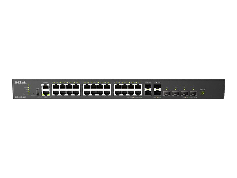 D-LINK Top of Rack 10 Gigabit Layer 3 Stackable Managed Switch 32 port