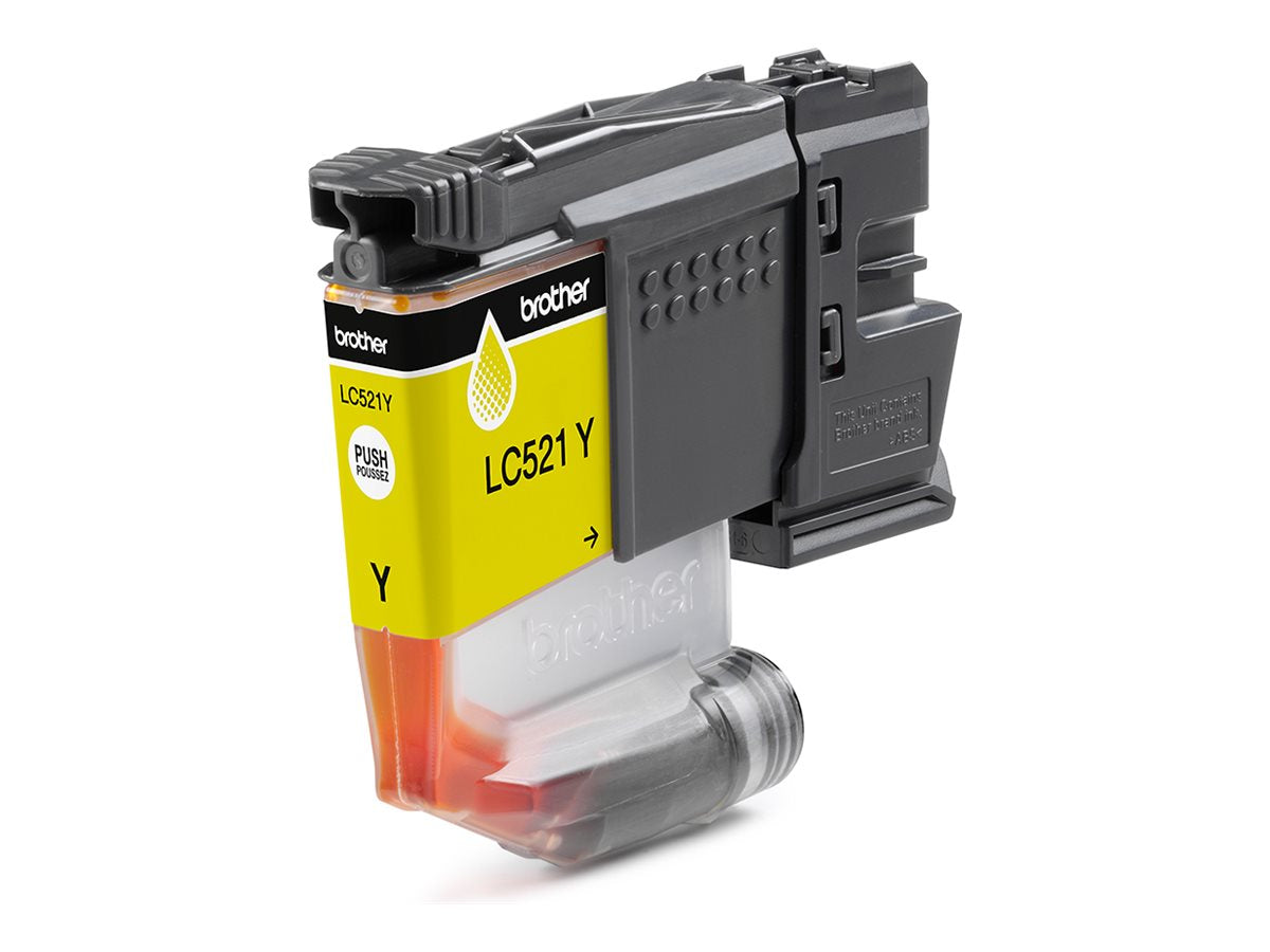 BROTHER Yellow ink cartridge yield up to 500 pages