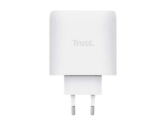 TRUST TRUST Alimentation universelle MAXO USB-C 65 watts GAN Apple PC 1 port + câble blanc