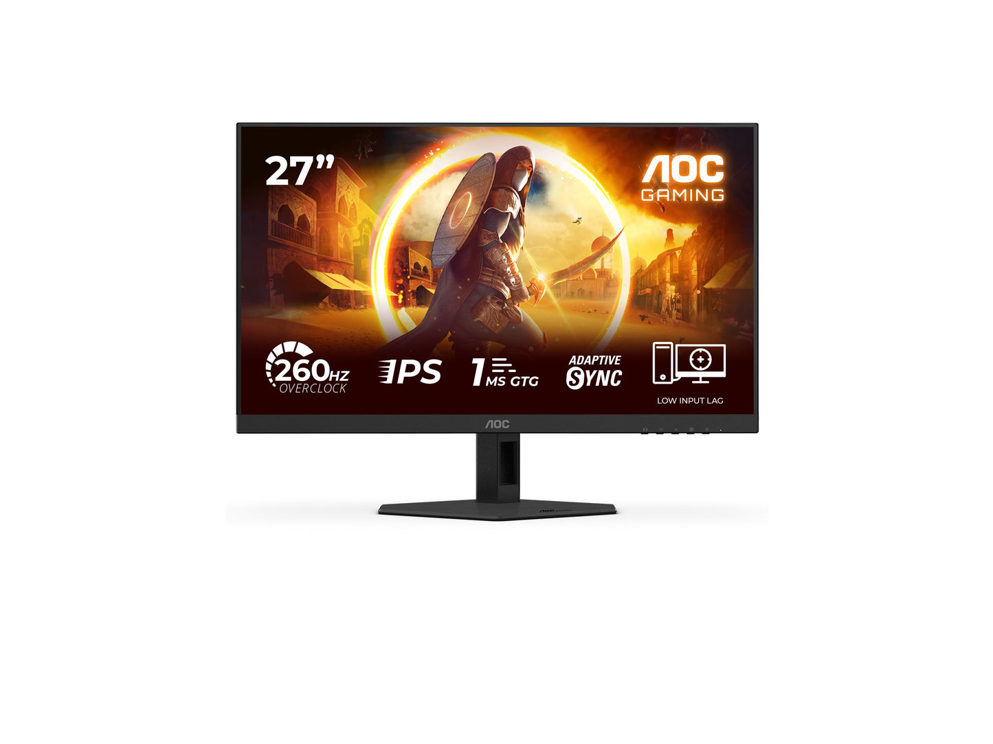 AOC INTERNATIONAL AOC 27G4ZRE Gaming 27p 16:9 Fast IPS 260Hz 1920x1080 HDMI 2.0 DP 1.4