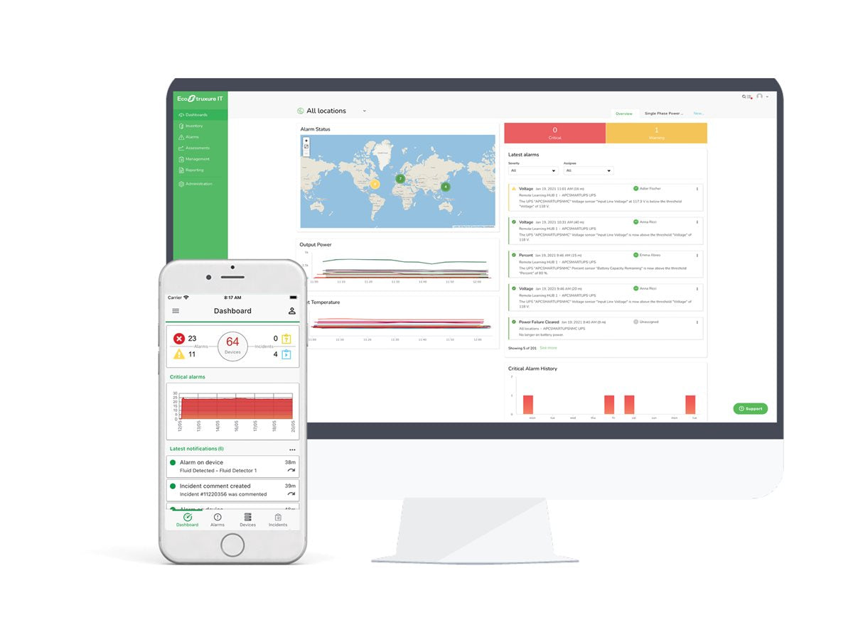 APC EcoStruxure IT Expert 250 nodes 1 year