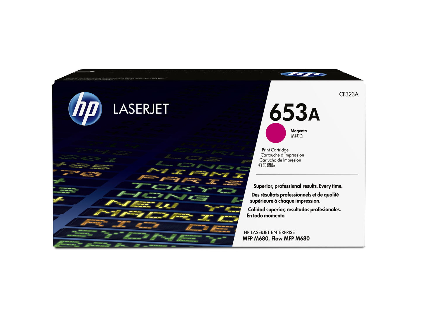 HP 653A original Toner cartridge CF323A magenta standard capacity 16.500 pages 1-pack