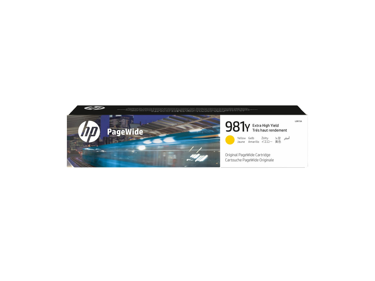 HP 981Y original Extra High Yield Yellow PageWide Cartridge L0R15A