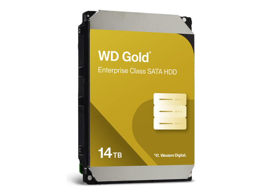 WESTERN DIGITAL WD Gold 14To SATA 6Gb/s 3.5p 512Mo cache 7200tpm internal RoHS compliant Enterprise HDD Bulk