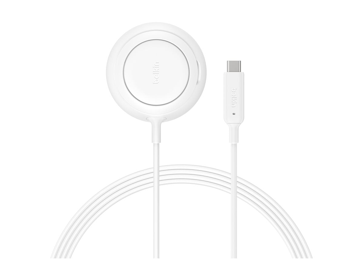 BELKIN BELKIN UltraCharge 25w Qi2 Pad with kickstand White Non PSU