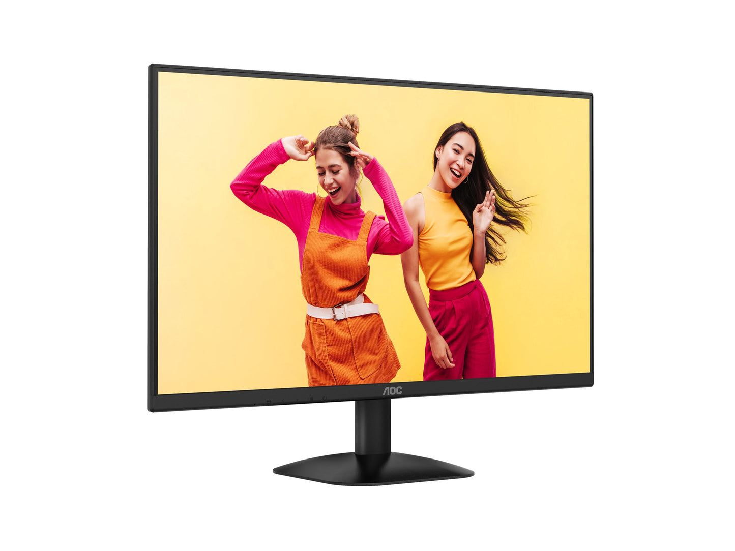 AOC 24B35HM2 - Écran LED - 24"-1920 x 1080 Full HD (1080p) @ 100 Hz - VA - 300 cd/m² - 4000:1 - 1 ms - HDMI, VGA - noir