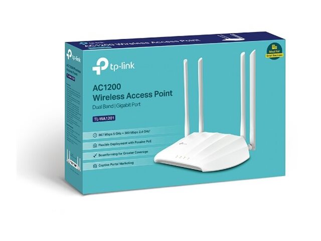 TP-LINK AC1200 Dual-Band Wi-Fi Access Point 1 Gigabit Ports