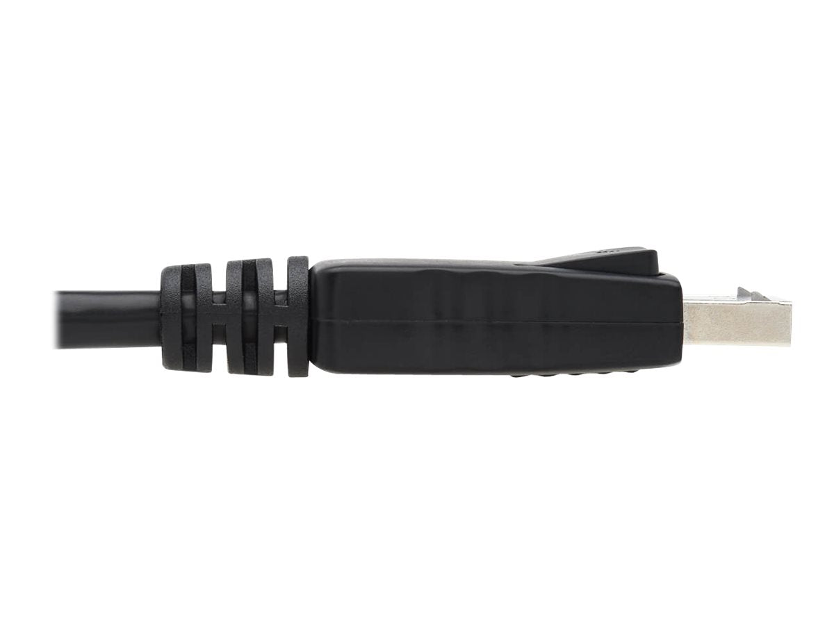 EATON TRIPPLITE DisplayPort Cable with Latches 4K 60Hz M/M 10ft. 3.05m