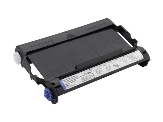 BROTHER PC-301 cassette ruban noir 235 pages pack de 1