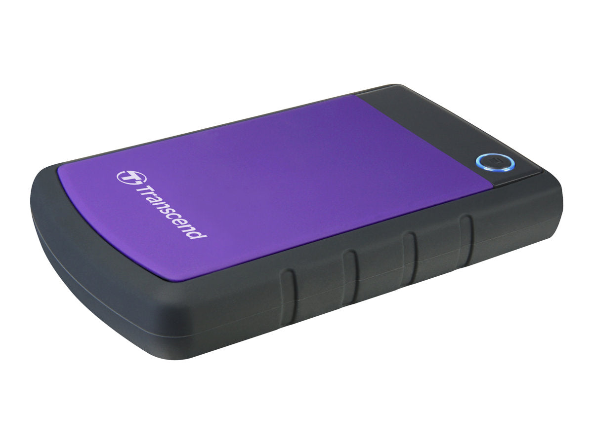 TRANSCEND TRANSCEND StoreJet 25H3P - 2.5p Disque dur externe 1To Anti-choc Violet