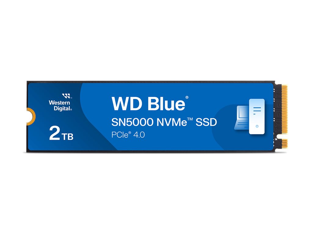 WESTERN DIGITAL WD Blue SN5000 NVMe SSD 2To M.2 2280 PCIe Gen4