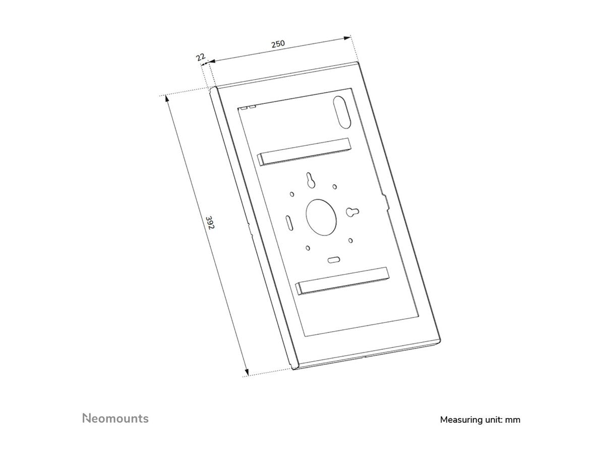 NEOMOUNTS Tablet casing 14.6p 37.1cm lockable