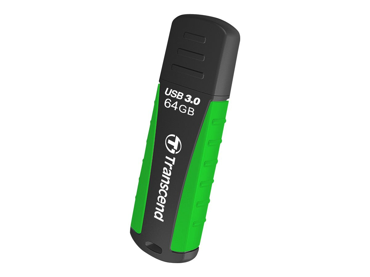 TRANSCEND TRANSCEND 64Go Clé USB 3.1 Gen 1 - Antichoc Vert