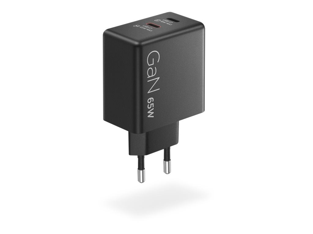 LENOVO Dual USB-C 65W GaN Charger Black EU