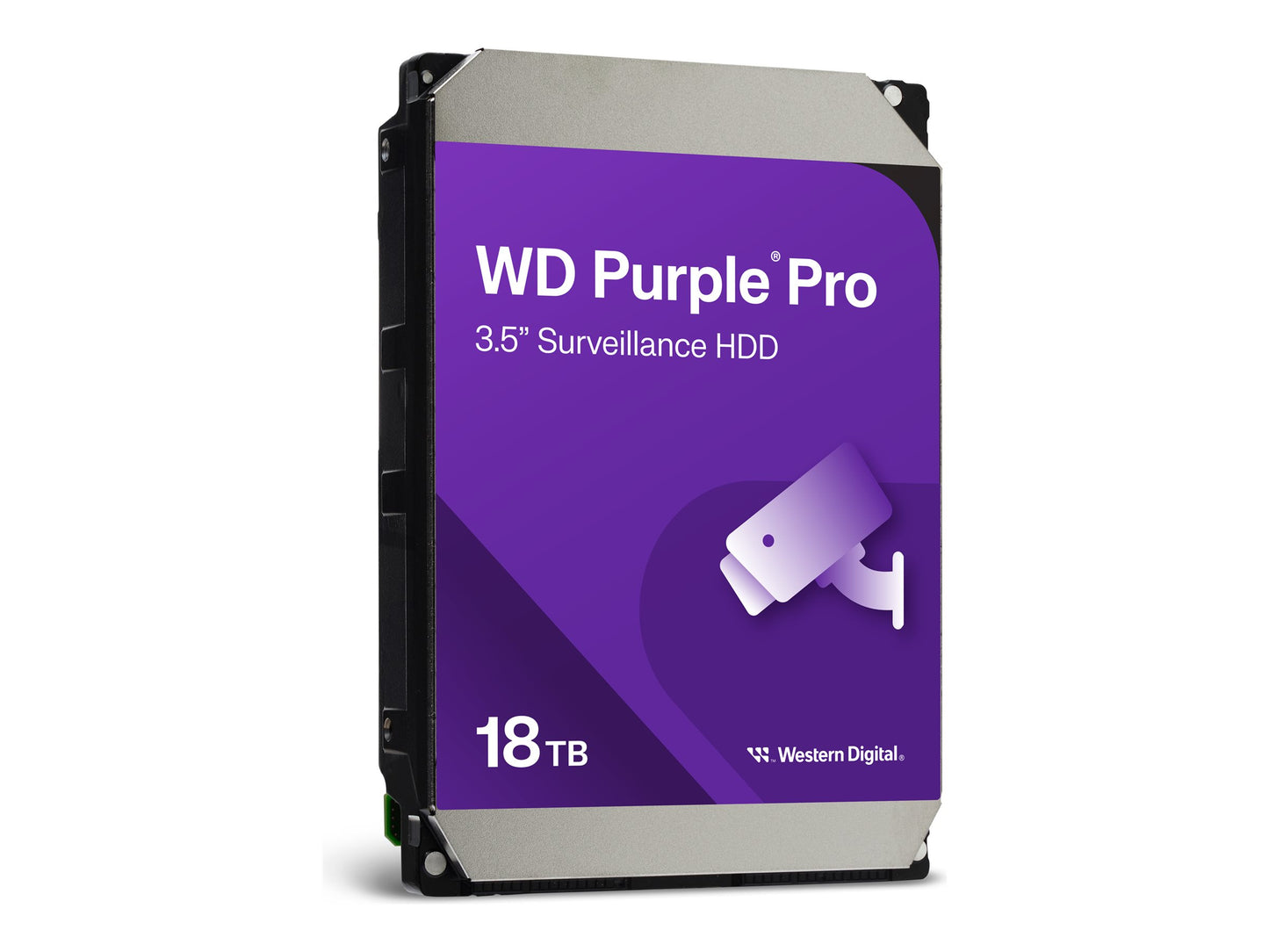 WESTERN DIGITAL WD Purple Pro 18To SATA 6Gb/s HDD 3.5p internal 7200tpm 512Mo Cache 24x7 Bulk