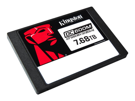 KINGSTON 7.68To DC600M 2.5p SATA3 mixed-use data center SSD for enterprise servers and NAS (VMWare Ready)