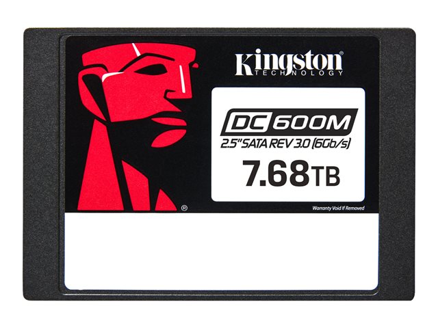 KINGSTON 7.68To DC600M 2.5p SATA3 mixed-use data center SSD for enterprise servers and NAS (VMWare Ready)