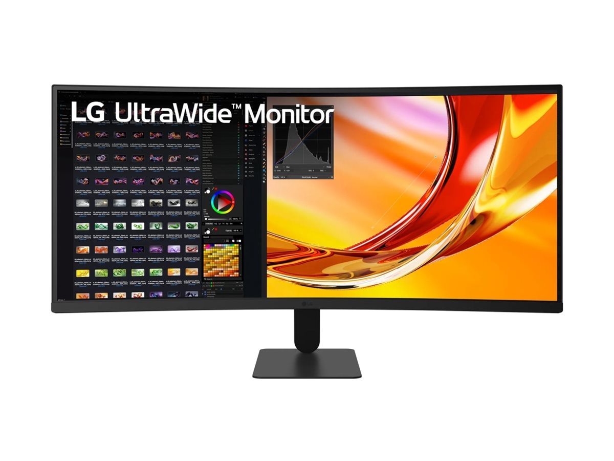 LG 34U601B-B.AEUQ 34p WQHD VA UltraWide 21:9 120Hz Curved Display HDMI DP