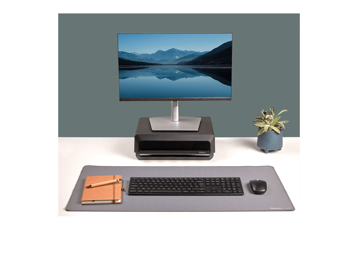 FELLOWES TAPIS SOUS MAIN DE BUREAU GRIS