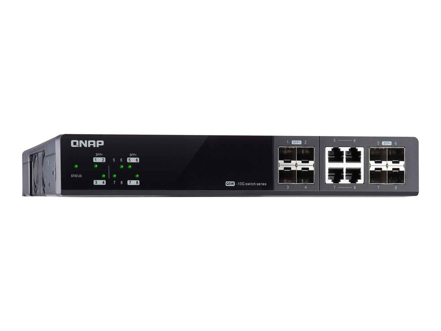 QNAP SYSTEMS QNAP QSW-M804-4C Managed Switch 8 port of 10GbE port speed 4 port SFP+ 4 port SFP+/ NBASE-T