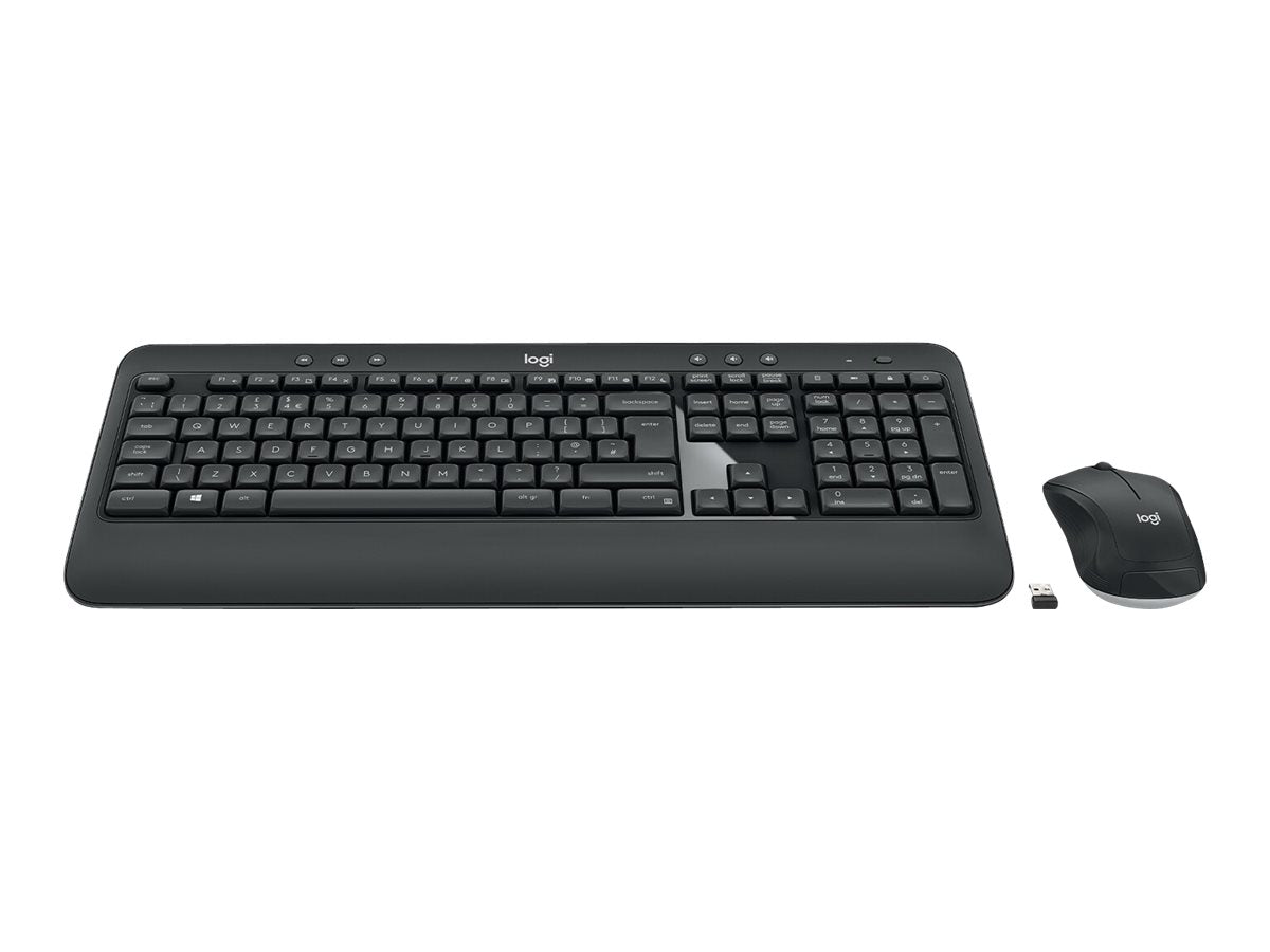 LOGITECH MK540 Advanced Keyboard and mouse set wireless 2.4 GHz QWERTY (UK)