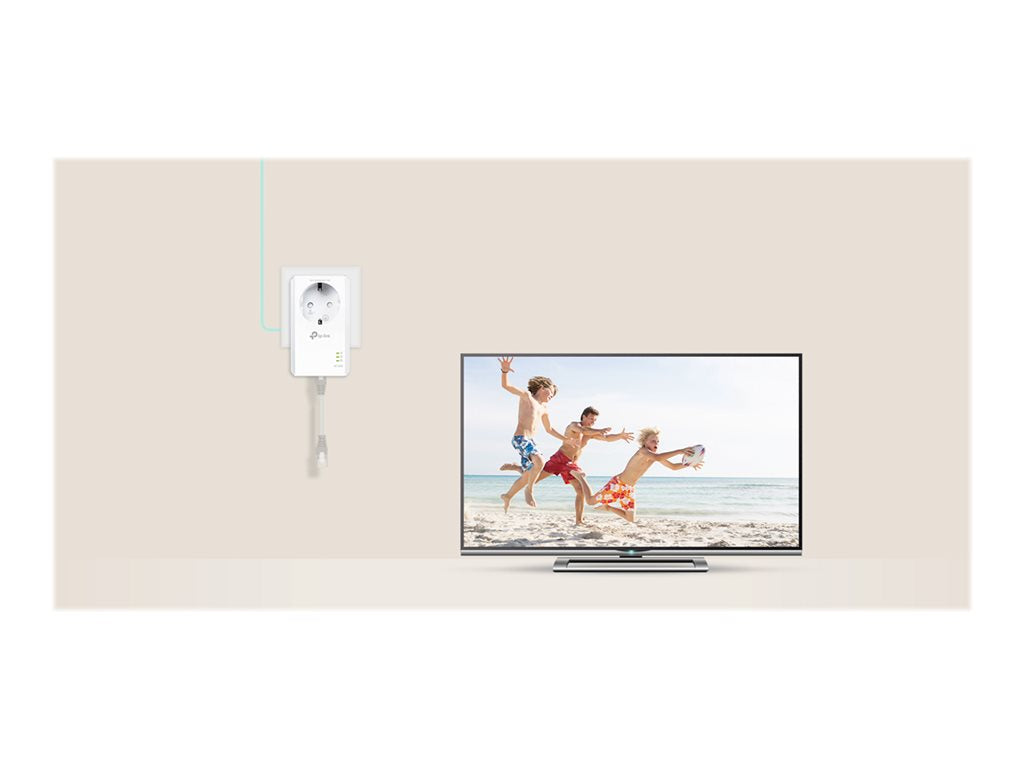TP-LINK AV1000 Gigabit Passthrough Powerline Adapter