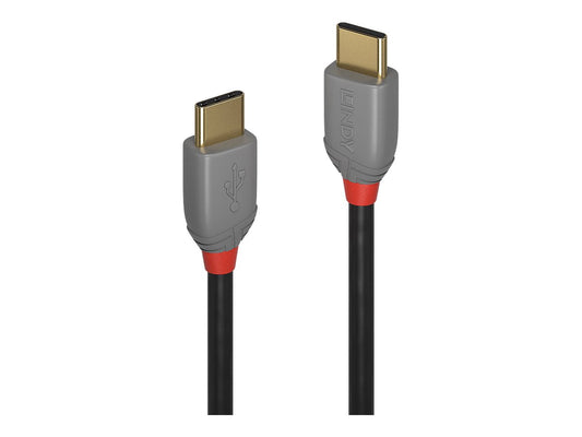 LINDY Câble USB 2.0 Type C Anthra Line 2m