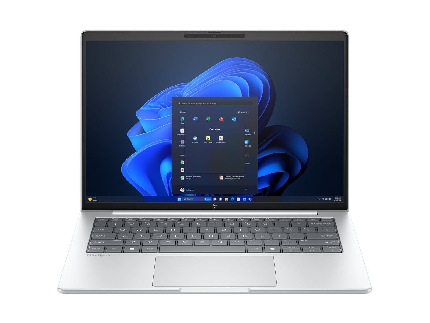 HP INC. HP EliteBook 8 G1i IA Nouvelle génération Intel Core Ultra 7 255U 14p WUXGA 16Go 512Go SSD UMA W11P Copilot + PC 3/3/0