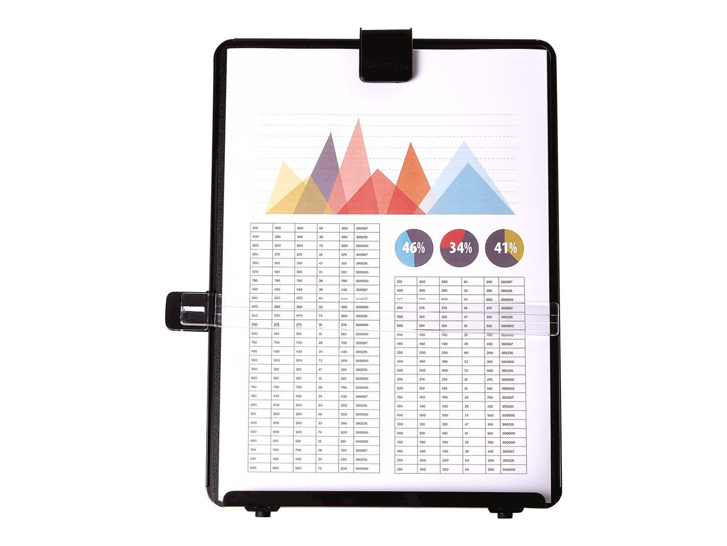 FELLOWES 21106 document holder A4 black