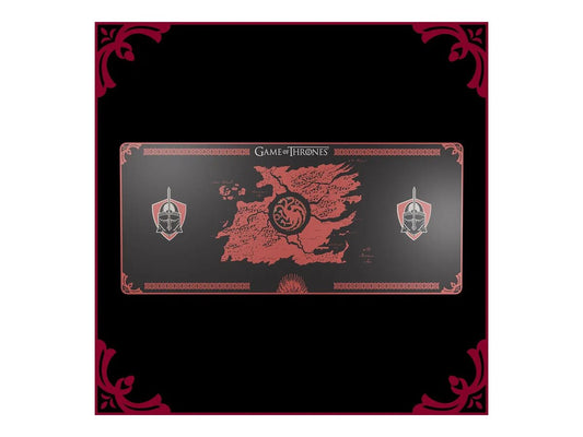 LEXIP LEXIP X GAME OF THRONES RED Lights XXL Mousepad