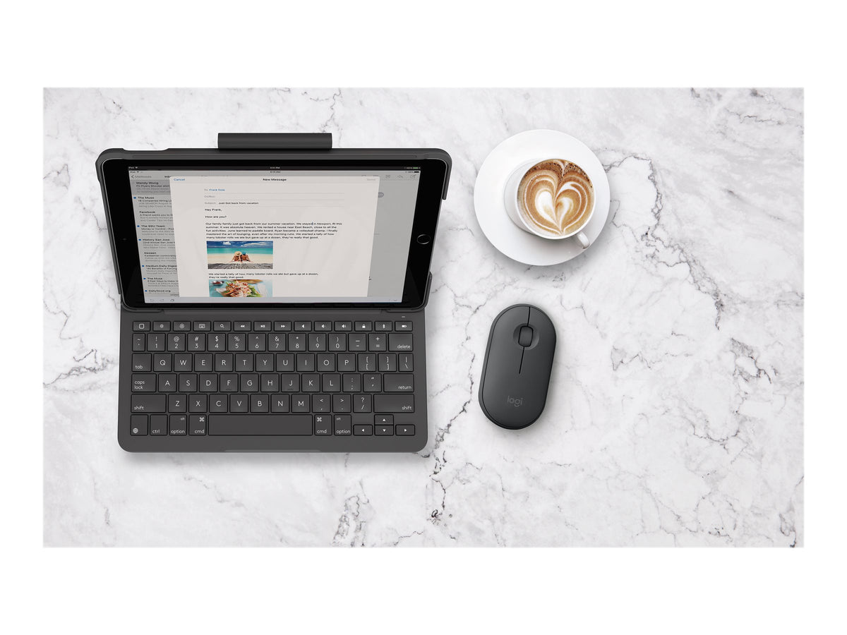 LOGITECH Pebble M350 Wireless Mouse graphite EMEA