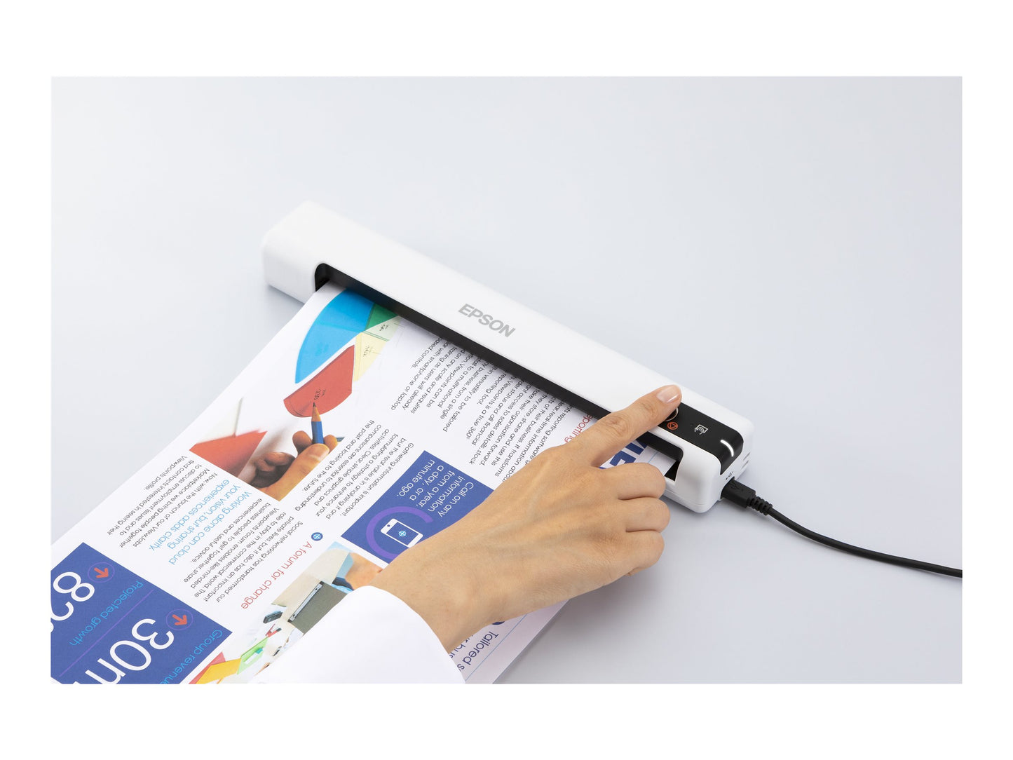 EPSON WorkForce DS-70 Sheetfed scanner Contact Image Sensor CIS Legal 600x600dpi 300scans/d USB 2.0