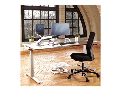 FELLOWES REPOSE-PIEDS HANA - BLANC