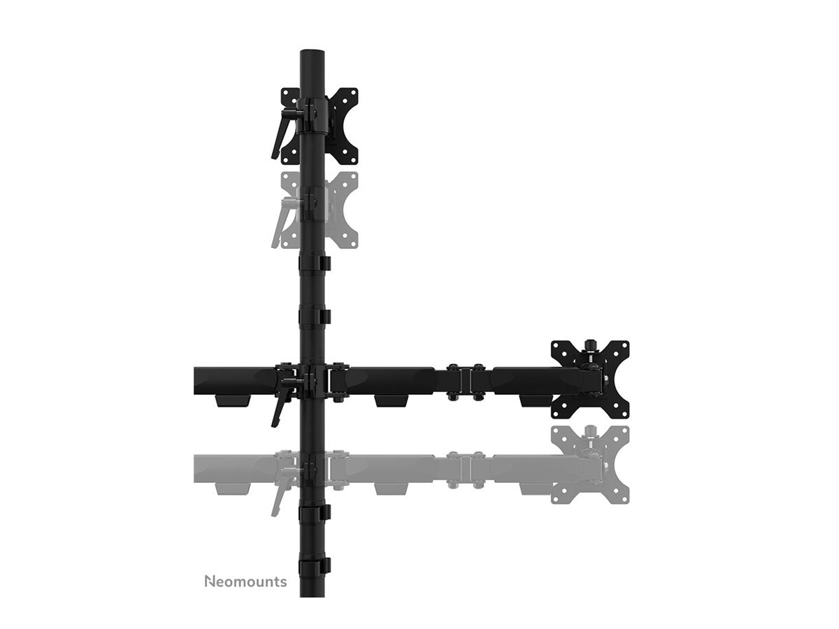 NEOMOUNTS NERO Triple monitor stand 10-32p