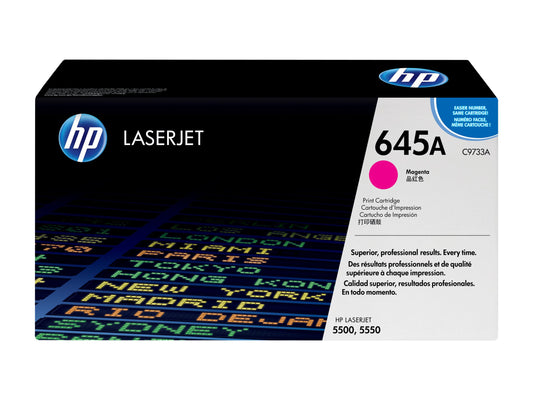 HP INC. HP 645A original Colour LaserJet Toner cartridge C9733A magenta standard capacity 12.000 pages 1-pack