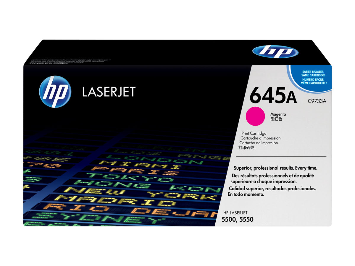 HP INC. HP 645A original Colour LaserJet Toner cartridge C9733A magenta standard capacity 12.000 pages 1-pack