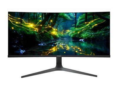 JAPANNEXT JAPANNEXT JN-I340UWQHD60C-C65W-HS-W - Ecran incurvé 34p 3440x1440 UWQHD 60Hz - 300 cd/m2 - HDMI - DP - USB-C charge 65W - Blanc